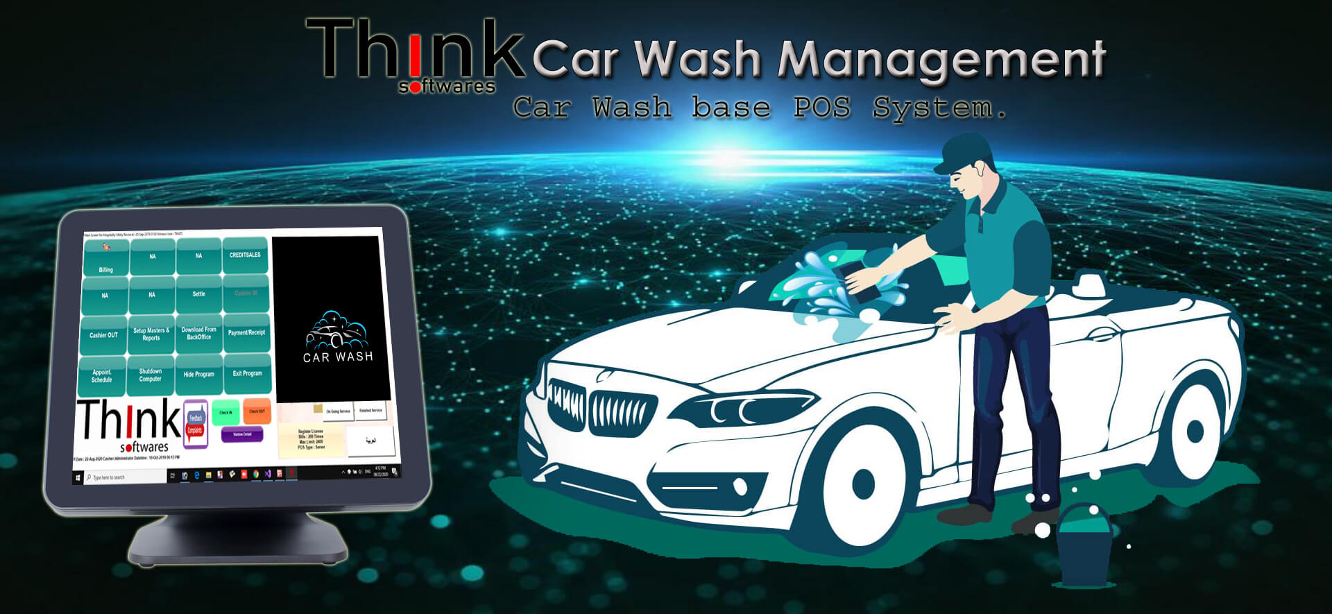Think Car wash Software