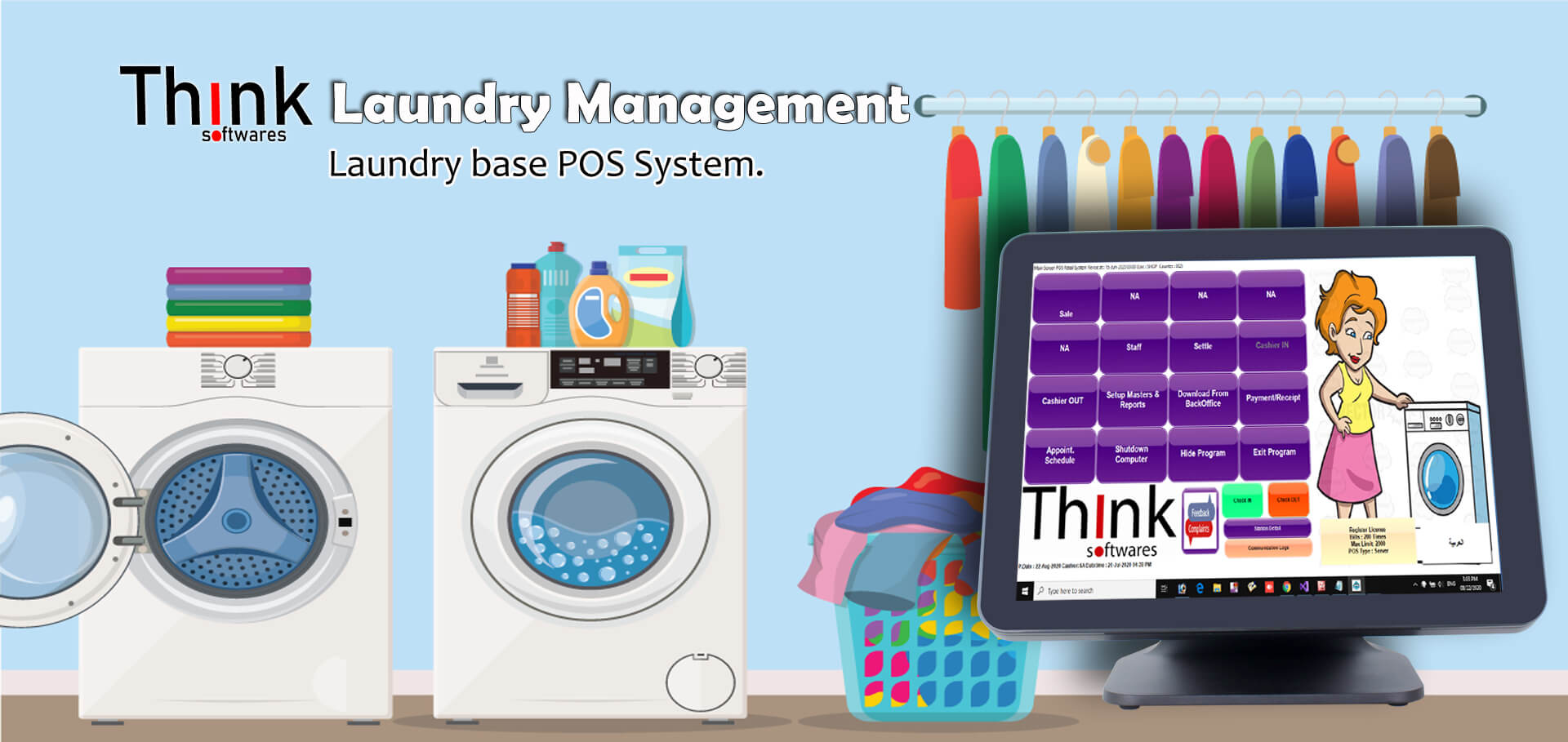 Think POS Laundry Software
